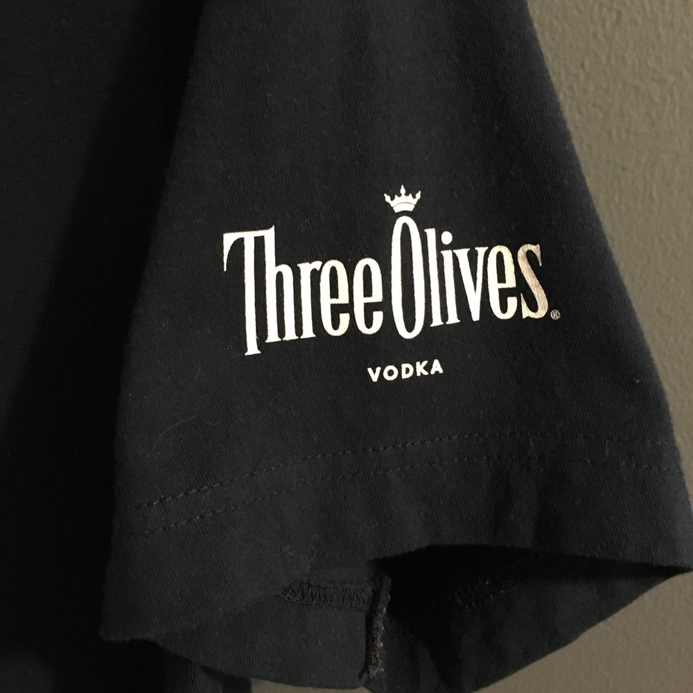 Vodka - Rocks Three Olives Tee -Shirt View 3
